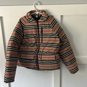 Girls Burberry coat size 10y worn 3 times